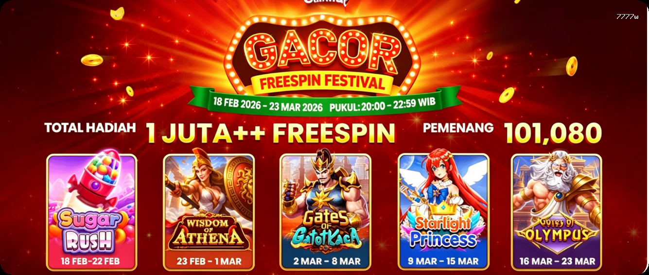 Login 7777w Sekarang Bonus Melimpah